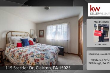 115 Stettler Dr, Clairton, PA 15025