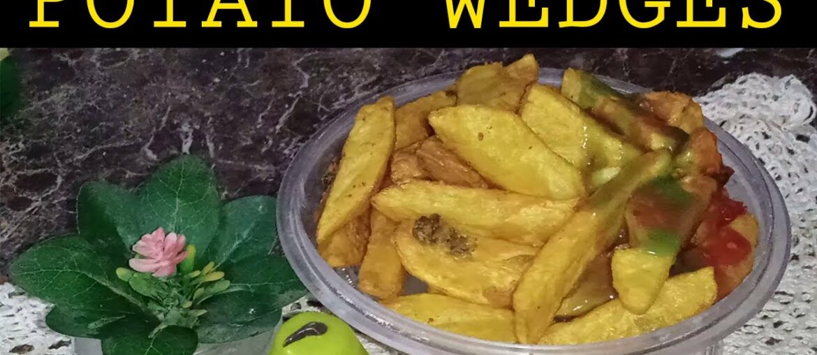 Chatpatay Crispy Potato Wedges - Jumbo Jet French Fries Recipe - Urdu/Hindi
