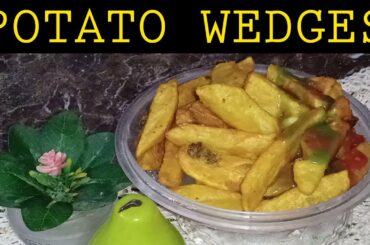 Chatpatay Crispy Potato Wedges - Jumbo Jet French Fries Recipe - Urdu/Hindi
