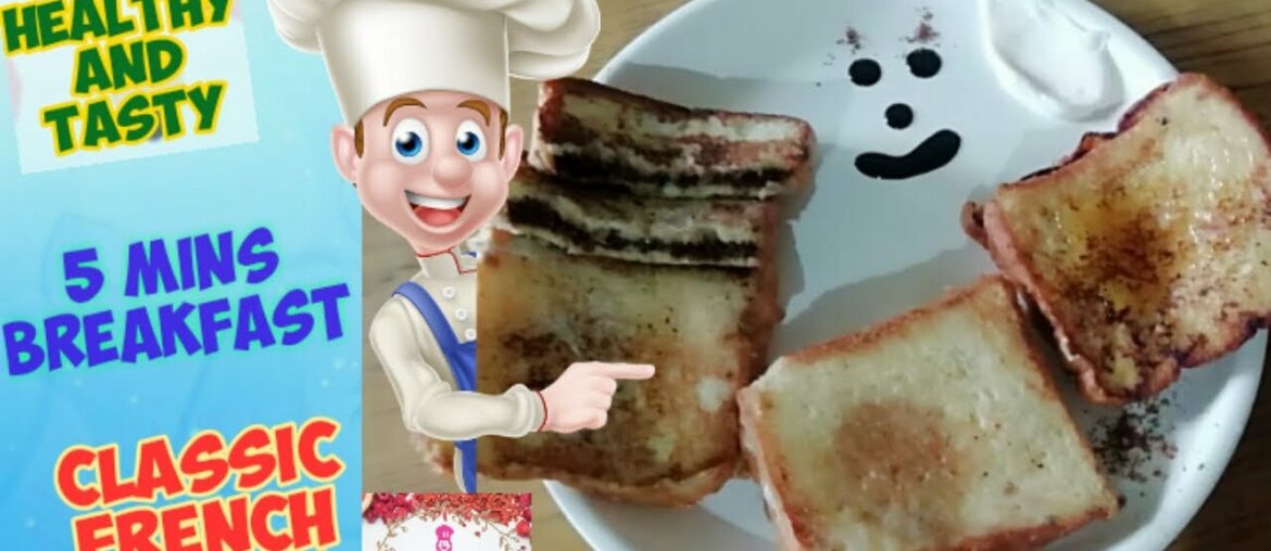 Classic French Toast | 4 different French Toast |simple French Toast Breakfast recipe in tamil