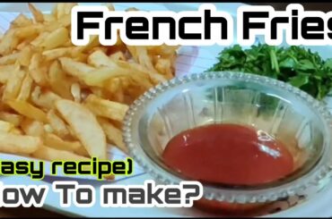 Making Of Crispy French Fries Recipe Homemade | Potato Crispy French Fries Hindi |fries recipe