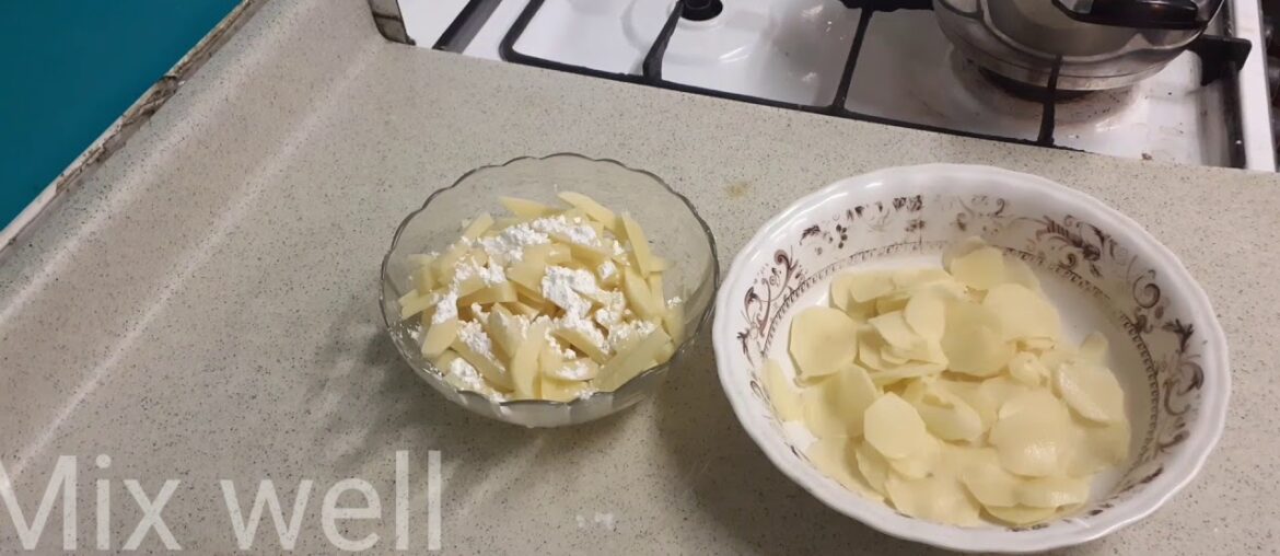 Potato Chips & French fries recipe Homemade snacks for kids 1 Potato Chips & French fries recipe Homemade snacks for kids 1