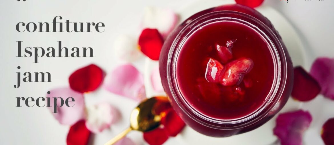 French Litchi, Raspberry & Rose Jam Recipe: Inspired by Pierre Hermé. (Confiture Ispahan, ASMR) French Litchi, Raspberry & Rose Jam Recipe: Inspired by Pierre Hermé. (Confiture Ispahan, ASMR)