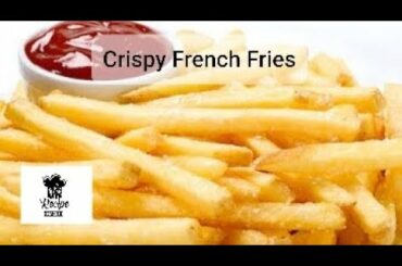 Crispy French Fries - آلو کے چپس - फ्रेंच फ्राइज - Homemade French Fries recipe by Recipe Hacks