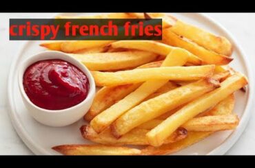 Crispy french fries!! Homemade easy recipe!! Restaurant style french fries at home!By eishalandayeza