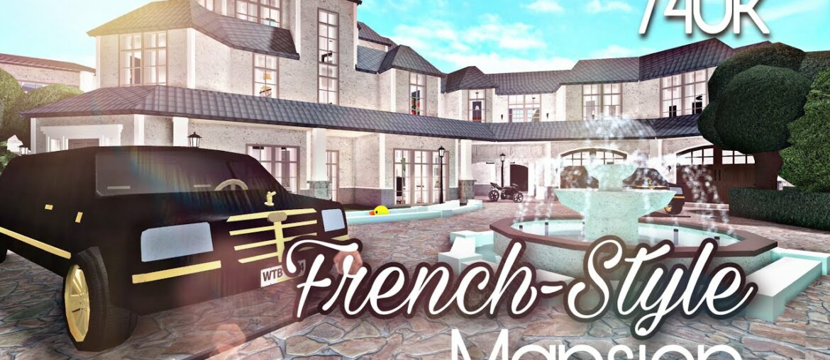 FINISHING and TOURING my 1 million Aesthetic French Style MANSION – Bloxburg FINISHING and TOURING my 1 million Aesthetic French Style MANSION - Bloxburg