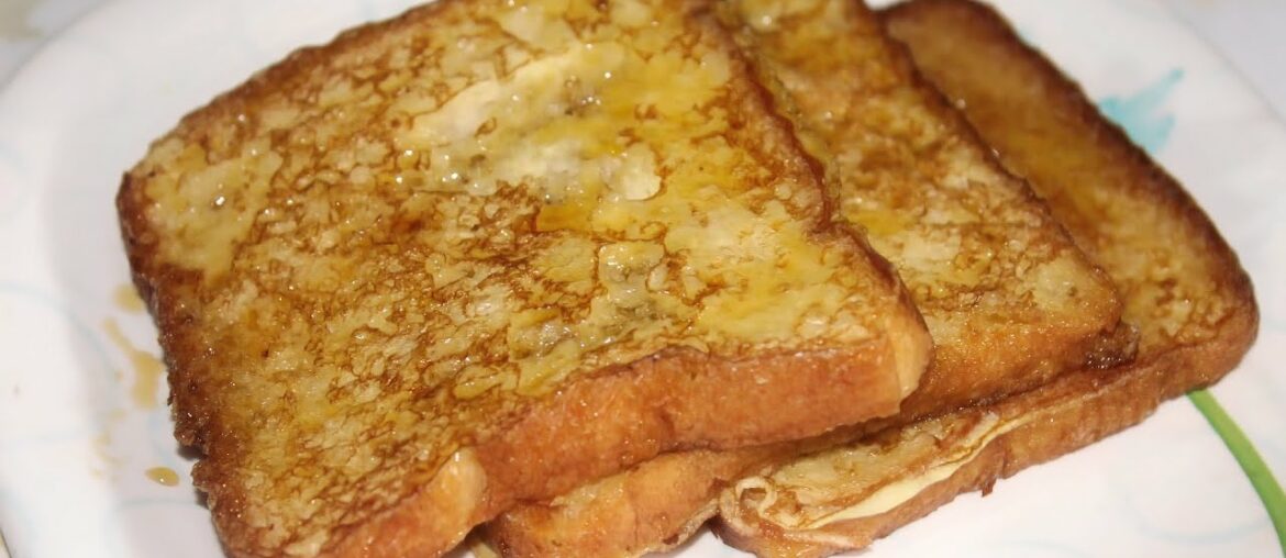 Simple And Easy Breakfast Recipes | How To Make French Toast With Bread | French Toast With Eggs