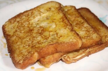 Simple And Easy Breakfast Recipes | How To Make French Toast With Bread | French Toast With Eggs