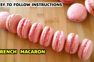 How to make French Macaron | step by step to make perfect french macaron | easy to follow recipe