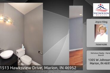 1513 Hawksview Drive, Marion, IN 46952