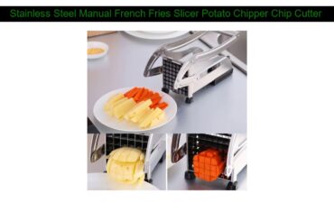 Best Stainless Steel Manual French Fries Slicer Potato Chipper Chip Cutter Chopper Maker Potato Chi
