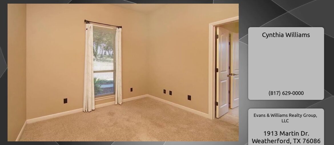 2010 Woodland Hills Lane, Weatherford, TX 76087