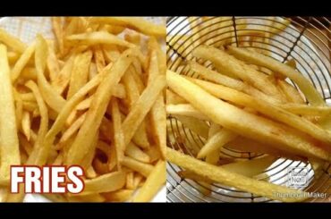 French Fries Recipe ♥️- Original KFC and MacDonald's Style French Fries ♥️