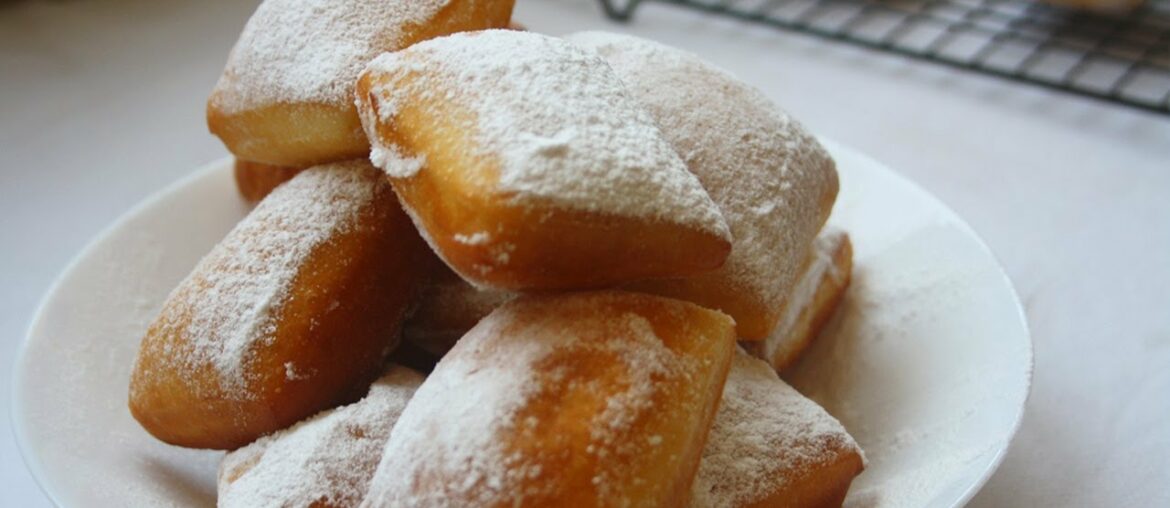 New Orleans Beignets Recipe ( Fried & Baked)/ Beignets/ French doughnuts