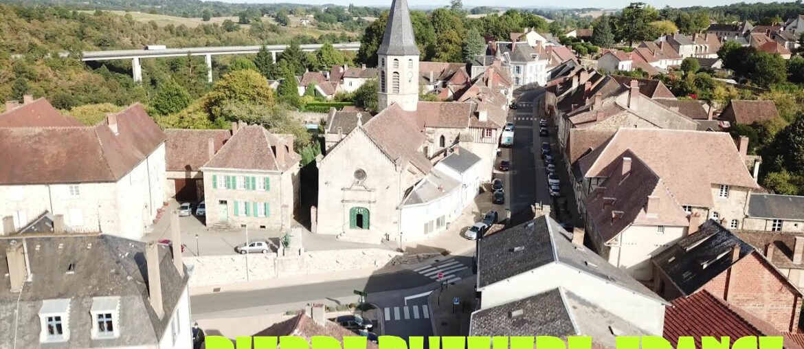 Drone Pierre Buffiere, France Highlights