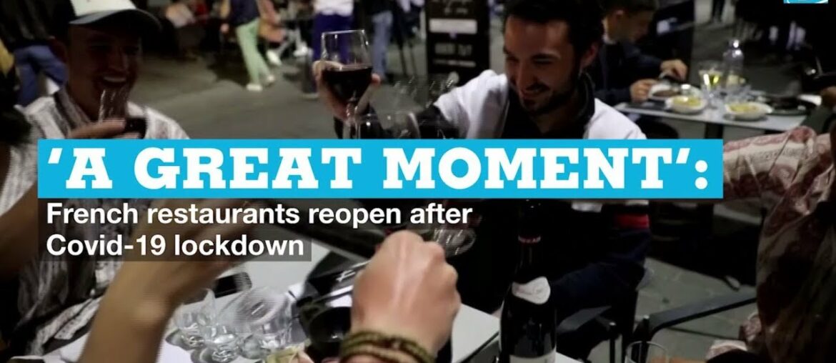 ‘A great moment’: French restaurants reopen after Covid-19 lockdown ‘A great moment’: French restaurants reopen after Covid-19 lockdown