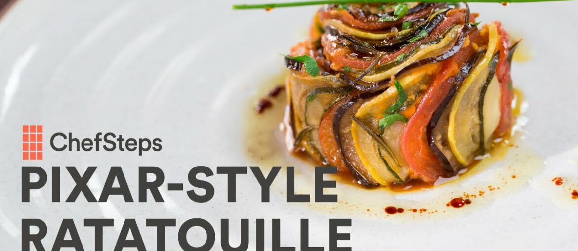 Pixar-Style Ratatouille Pixar-Style Ratatouille
