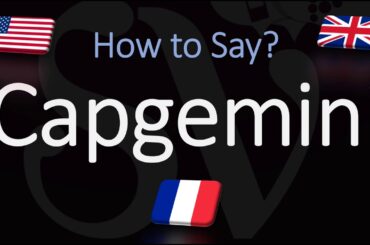 How to Pronounce Capgemini? (CORRECTLY)