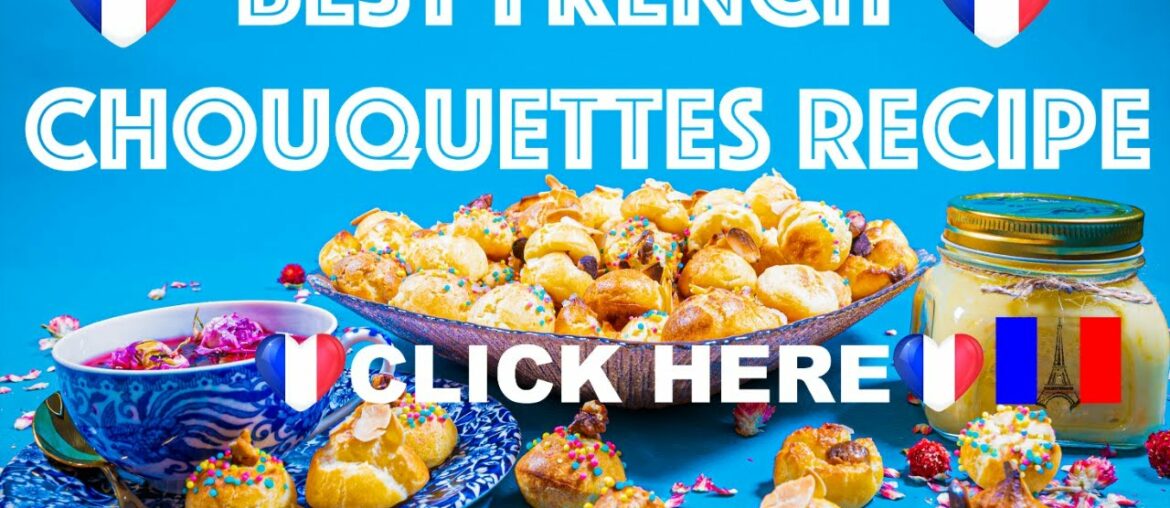 How to make the most delicious French  Chouquettes recipe [EASY RECIPE]