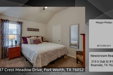 1137 Crest Meadow Drive, Fort Worth, TX 76052