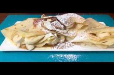 Original French Crepe Recipe WITH 3 NEW FILLINGS FOR YOU!