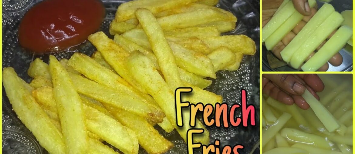How to make perfect crispy French Fries recipe | English Subtitles