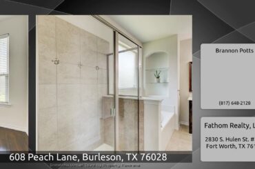 608 Peach Lane, Burleson, TX 76028