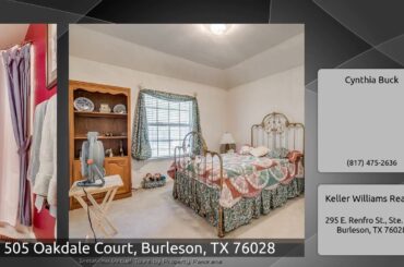 505 Oakdale Court, Burleson, TX 76028