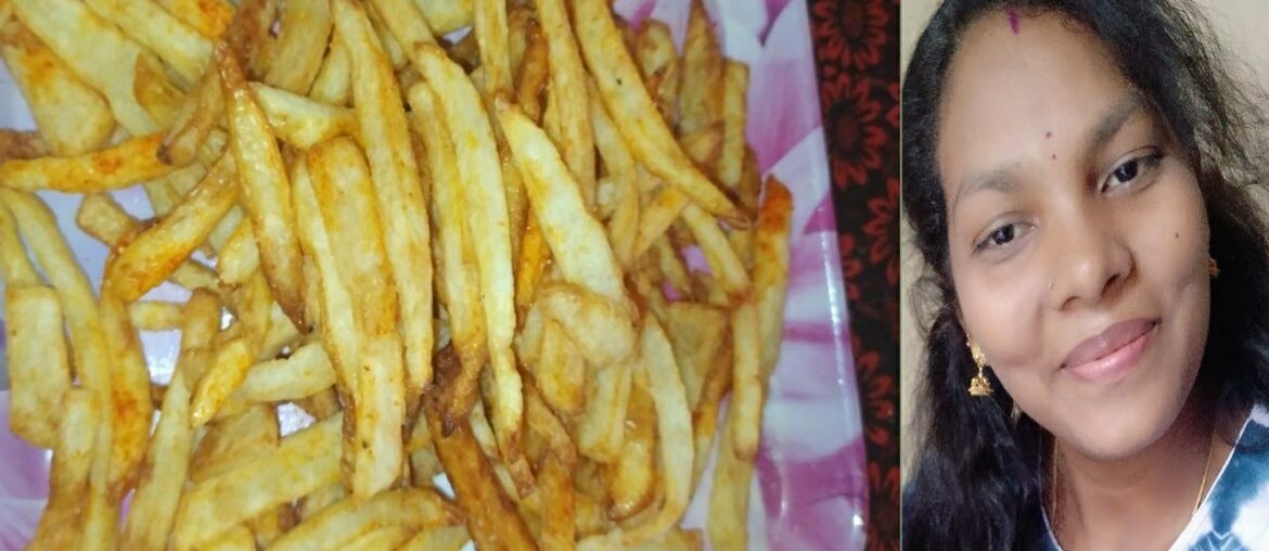 How to make crispy french fries recipe.Home made perfect french fries.