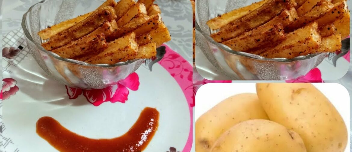 फ्रेंच फ्राइस केसे वानाये घारमे ।  Crispy French fries recipe like restaurant by "RIPE'S COOKING"...
