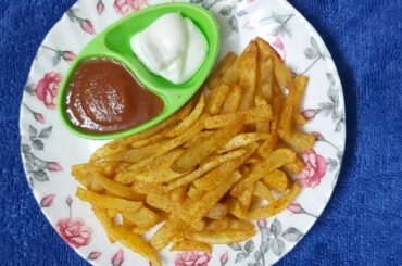 MASALA FRENCH FRIES|How to make french fries|simple & quick recipe
