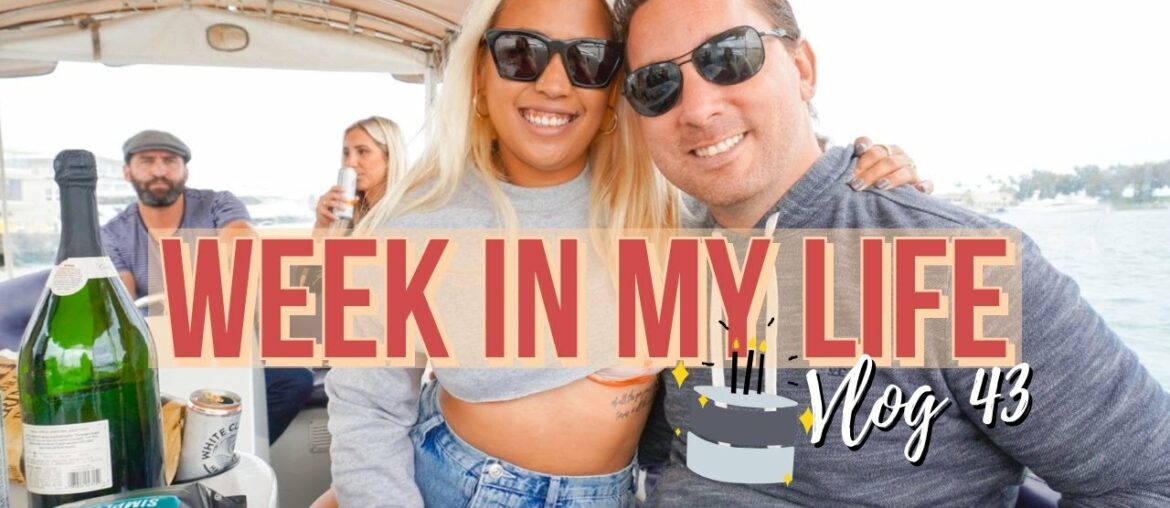 VLOG 43 | HUSBAND'S DUFFY BOAT BIRTHDAY PARTY + SheIn Bikini Mini-Haul + Dining Out at Rockin Baja