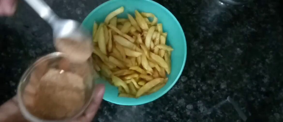 French fries recipe // and lemon juice 😋