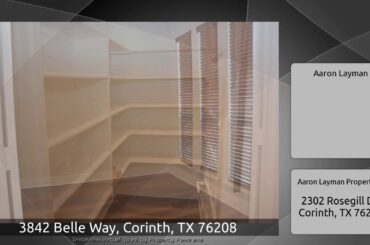 3842 Belle Way, Corinth, TX 76208
