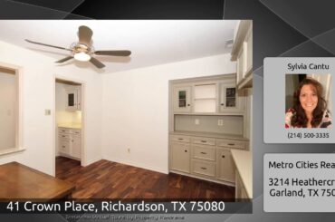 41 Crown Place, Richardson, TX 75080