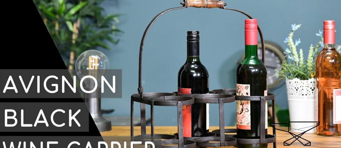 ‘Avignon’ Wine Carrier & Holder