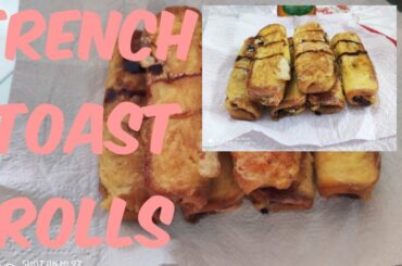 How to make French Toast Rolls / quick n easy recipe / Easy breakfast recipe