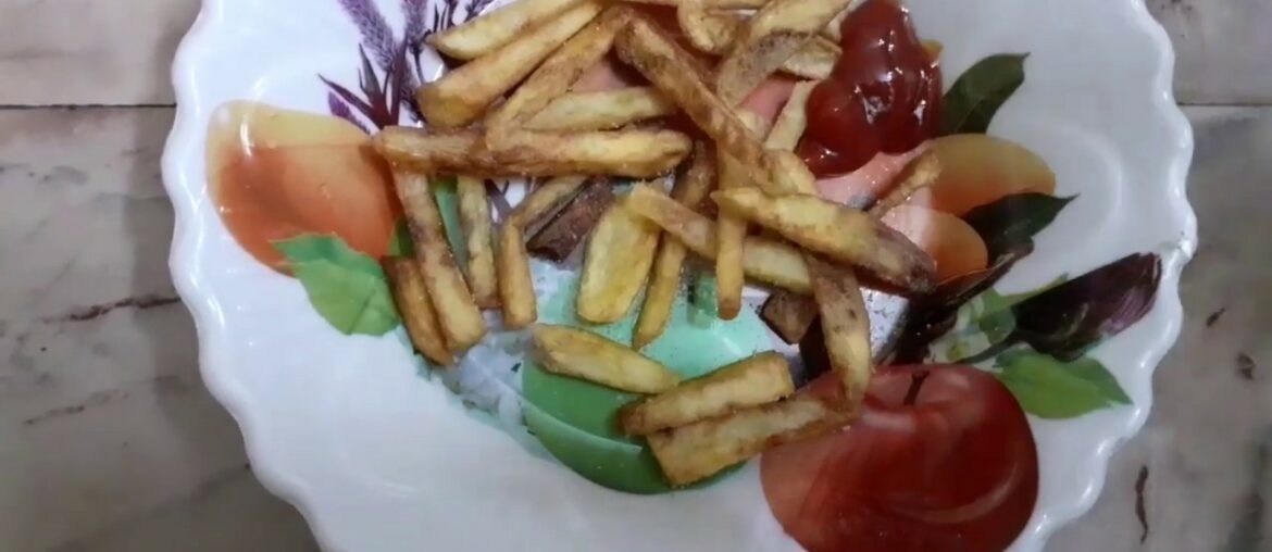Easy French fries | #stayhomestaysafe | Easy recipe😀