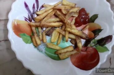 Easy French fries | #stayhomestaysafe | Easy recipe😀