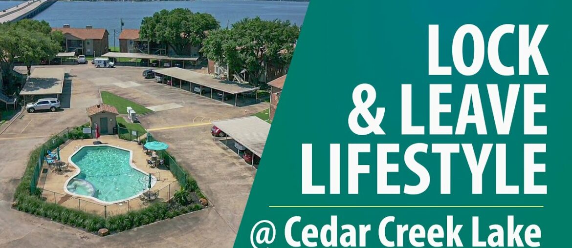 Cedar Creek Lake -  Condominium community with fishing pier and pool - $105,000 - MLS# 91392