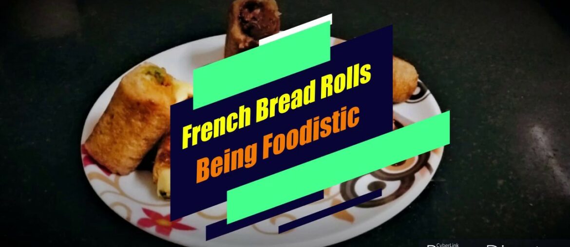 3 French Bread Rolls - Quick & Easy Recipe | French Bread Rolls For Kids by Being Foodistic
