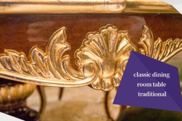 James Bond Classic Round Table New Classic Dining Room Furniture Paint Brown JP657