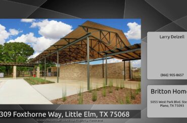 309 Foxthorne Way, Little Elm, TX 75068