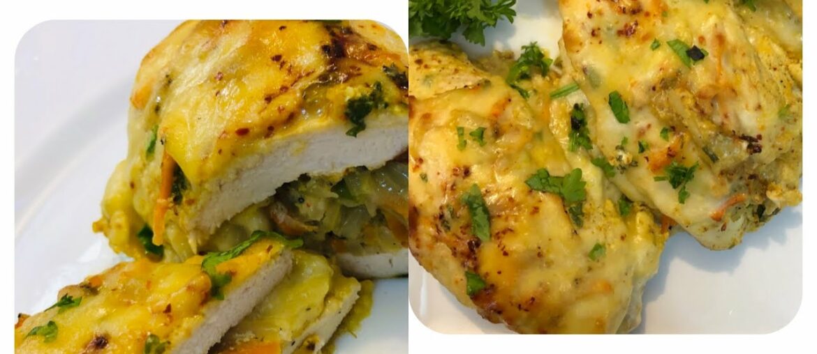 Stuffed Chicken Breast Recipe by Desi French Kitchen Stuffed Chicken Breast Recipe by Desi French Kitchen
