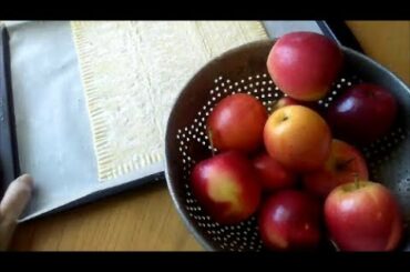 French Apple Tart With Jelly Glaze * Easy Vegan Dessert Recipe Using Puff Pastry * Semi-Homemade