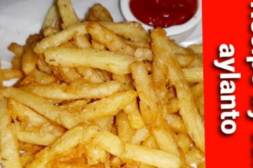 French Fries Recipe Bay Cafe Aylanto | How To Make French Fries|Most try it