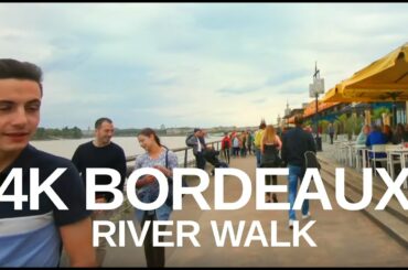 [4K] Virtual Walking Video of Bordeaux - Bacalan & River Walk (Marche Virtuelle de Bordeaux)