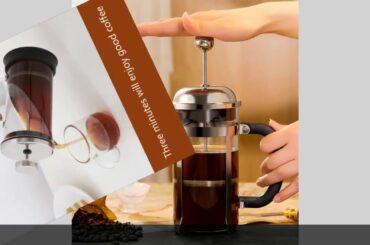 French Pressure Pot Coffee Hand Brewing Pot Set Home Brewing Coffee Fi