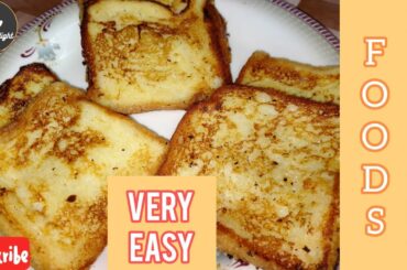 QUICK FRENCH TOAST FOR HEALTHY BREAKFAST || RECIPE BY FOODS DELIGHT ||