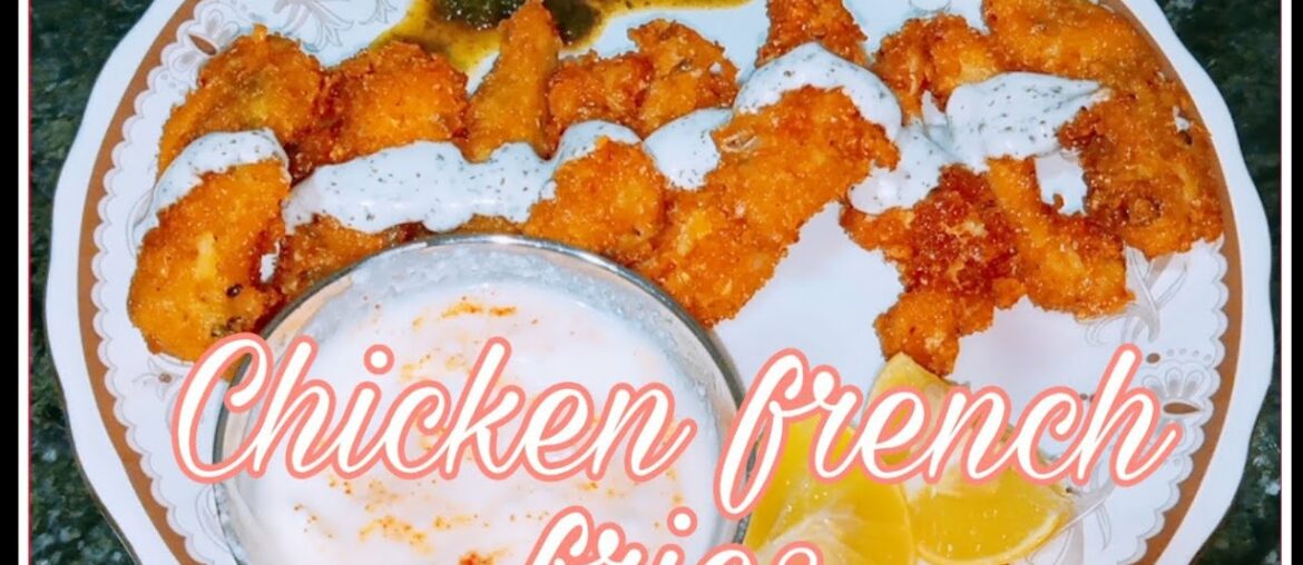Chicken french fry recipe 😋😋.very easy to make and very tasty.